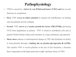 Von Willebrand Disease Ppt Video Online Download