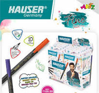 Hauser Fine Brush Pens - 10 Shades - Aamantran Stores
