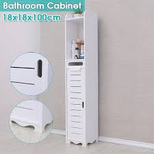 Get what you are looking for. 4 Tier Bathroom Cabinet Shower Corner Rack Toilet Storage Organizer Free Standing With Tissue Drawer Walmart Canada