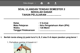 Check spelling or type a new query. Soal Latihan Uts Ipa Kelas 5 Sd Mi Semester 2 Sekolahdasar Net