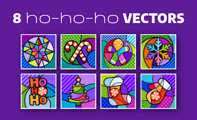 Vector illustration in comic retro pop art style. Merry Christmas Pop Art Graphic Collection On Behance