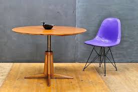 Adjustable height round coffee table. Pin On Adjustable Coffee Dining Tables Round