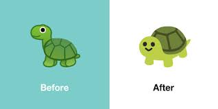 Android 11 0 Emoji Changelog This emoji can be used to communicate slow and steady, that you are a teenage mutant ninja turtle, or simply that someone has something to communicate about a turtle. android 11 0 emoji changelog