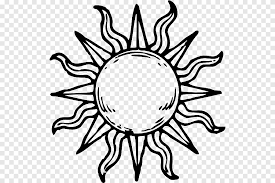 Black and white sunlight , sunshine outline s png clipart. Sunshine Outline Cliparts Png Images Pngegg