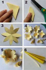 Learn how to make a floral easel card using just scissors, paper, and glue. Home Dzine Crafts Use Coloured Card To Make Fun Flowers