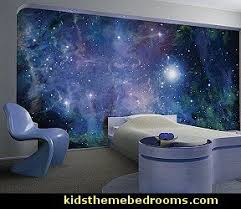 Outer Space Bedrooms Decorate Solar System Bedrooms Boys Space Bedroom Decorating Rocket Mural Space Themed Bedroom Outer Space Bedroom Space Themed Room