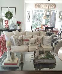 Home For The Holidays Blog Tour The Design Twins Diy Home Decor Inspirat Farmhouse Christmas Decor Christmas Living Rooms Christmas Decorations Living Room