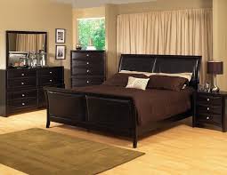 King Size Black Modern Sleigh Bedroom Set W Padded Leather Headboard 1409 Remodel Bedroom Beach Bedroom Furniture Headboards Furniture
