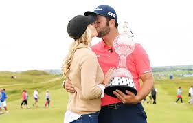 He first achieved number 1 after winning the memorial tournament in july 2020. Jon Rahm Wife How Tennis Match Nearly Ended Golfer S Relationship With Sporty Girlfriend Golf Sport Express Co Uk