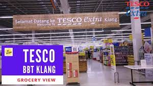 Tesco extra desa tebrau is one of tesco hypermarket just beside aeon mall tebrau city. Grocery View Tesco Extra Bukit Tinggi Klang Youtube