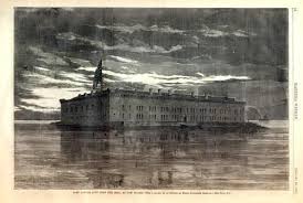 First Shot Of Civil War Fired At Fort Sumter In Charleston Sc Fort Sumter Civil War Civil War Photos