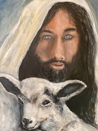 Portrait of person in oil