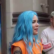 Hair Color Blue 2017 20 Ideas For 2019 Halsey Hair Hair Color Blue Bright Blue Hair