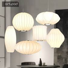 Modern Romantic Cloth Suspension Lamp With Pure White Silk Lampshade For Wedding Decoration Bedroom Living Room Pendant Light Pendant Lights Aliexpress