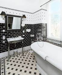 For just a hint of a black and white theme in your bathroom, begin with a black marble top around the basin. Black And White Bathrooms Design Ideas Decor And Accessories