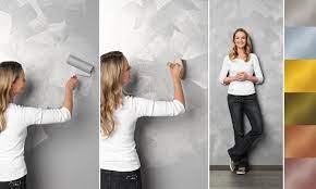 Effektfarbe Fur Die Wand Glitteroptik Schoner Wohnen
