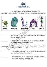 (via checka_bookout) this must be one of the longest running jokes in pop culture because this is still as funny as the first time we all saw. Monsters Inc Reading Comprehension Esl Worksheet By Germanto12
