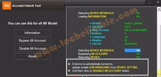 Open xiaomi mi flash tool. Redmi Mi Account Bypass Redmi Mi Account Unlock Pattern All Xiaomi