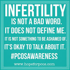 Infertility Is Not A Bad Word Pcosawareness Hopeforpcos Pcos Awareness Pcos Infertility Pcos Fertility