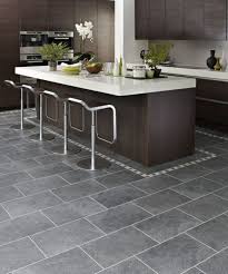 Order 3 free samples now! Dark Grey Tile Floor Kitchen Novocom Top