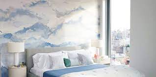 Despite the fact that the mural in the bedroom is not a new trend, they are still popular. These Are The Next Big Wallpaper Trends According To Interior Designers