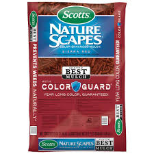 Scotts Naturescapes 2 Cu Ft Sierra Red Color Enhanced Mulch 88402440 The Home Depot