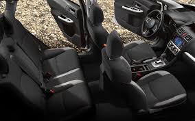 2017 Subaru Crosstrek Interior Black Cloth Subaru Crosstrek Subaru Impreza
