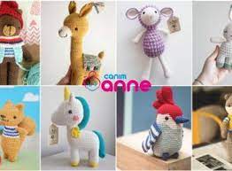farkli amigurumi hayvan modelleri hayvan amigurumi oyuncak