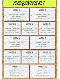 Beginners 12 Week Running Walking Plan With Images Fitness Motivation