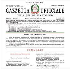 The gazzetta ufficiale della repubblica italiana from 1986 and up is available in all of the different series and parts (general series, 1 st special series: In Gazzetta Ufficiale Il Decreto Attuativo Sul Patrimonio Destinato In Linea Con Le Attese Bebeez