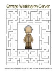 From wikimedia commons, the free media repository. Celebrate Black History Month George Washington Carver Easy Maze Color Ver