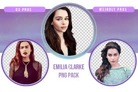 Actually you could argue that playing the evil queen in snow white would be a. Emilia Clarke Png Pack By Weirdly Pngs On Deviantart