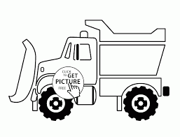 Snow Plow Truck Coloring Page For Kids Transportation Coloring Pages Printables Free Wup Truck Coloring Pages Tractor Coloring Pages Coloring Pages For Kids