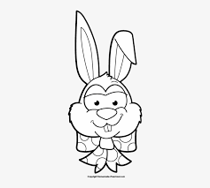 Transparent easter clip art background. Bow Tie Clipart Easter Easter Bunny Black And White Clipart 290x656 Png Download Pngkit