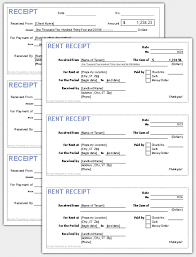 Enter the rent details, payment mode, and amount. Receipt Templates For Excel Standaloneinstaller Com