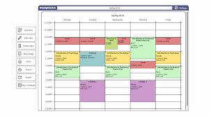 The appointment scheduling software feature allows you to create daily planner tasks, weekly planner tasks, monthly planner tasks. Free College Schedule Maker
