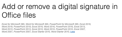 To add any sort of freehand text to an excel spreadsheet Add Digital Signature In Excel On Mac Microsoft Tech Community