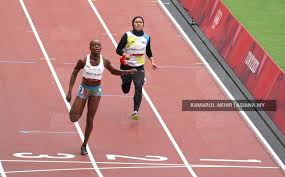 Atlet berusia 21 tahun itu mencatat masa 11.91 saat (s. Ha8kklfkbrtyzm