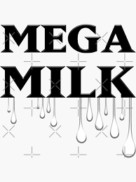 Mega Milk - Hentai Manga Otaku - Anime Girl Weeaboo - Japanese Cosplay  Clothing Gift - Funny Breastfeeding Gift - BLACK COLORS