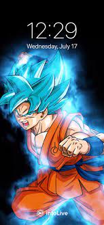 I use this wallpaper as the #31 of 49 best dragon ball z wallpapers. Made A Live Wallpaper Of Goku Super Saiyan Blue Dbz