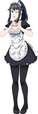 New official artworks of Ayano (Maid Ayano redraw and Casual Ayano) :  r/Osana