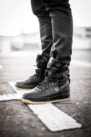 Nike Sf Air Force 1 High On Feet Black Skatewear Radicals Urbanwear Outfits Skatewear Streetwear Skatewear Radicals Tags Highfashion Fashion Sneakers Men Fashion Sneakers Fashion Sneakers Men
