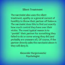 A page for describing quotes: Silent Treatment Quotes Quotesgram