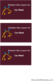 5% off & free delivery. Download Car Wash Coupon Template 15 Free Free Car Wash Ticket 1 Free Car Wash Coupon Png Image With No Background Pngkey Com