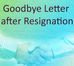 With these tips in mind, start drafting your farewell email. Goodbye Letter After Resignation Free Letters