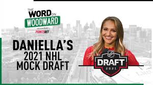 Who's going where in the top 15. The Word On Woodward Daniella Bruce S 2021 Nhl Mock Draft Youtube