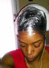 The goal of a silk wrap treatment is to give relaxed hair that flat iron, silky, and shiny look after just one treatment. Silk Wrapping Natural Hair Curlplease