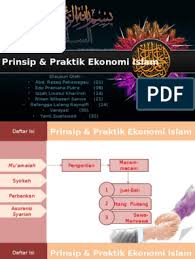 Hukumonlinecom alasan mengapa riba dilarang dalam. Prinsip Praktik Ekonomi Islam Pdf