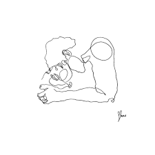 Learn To Draw Faces Drawing On Demand Minimalistische Zeichnung Skizzen Kunst Abstrakte Zeichnungen