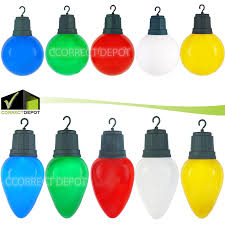 13 Large Light Up Christmas Bulb Ornament Decoration Led Light Battery Operated Christmas Bulbs Ornament Decor Led Lights
